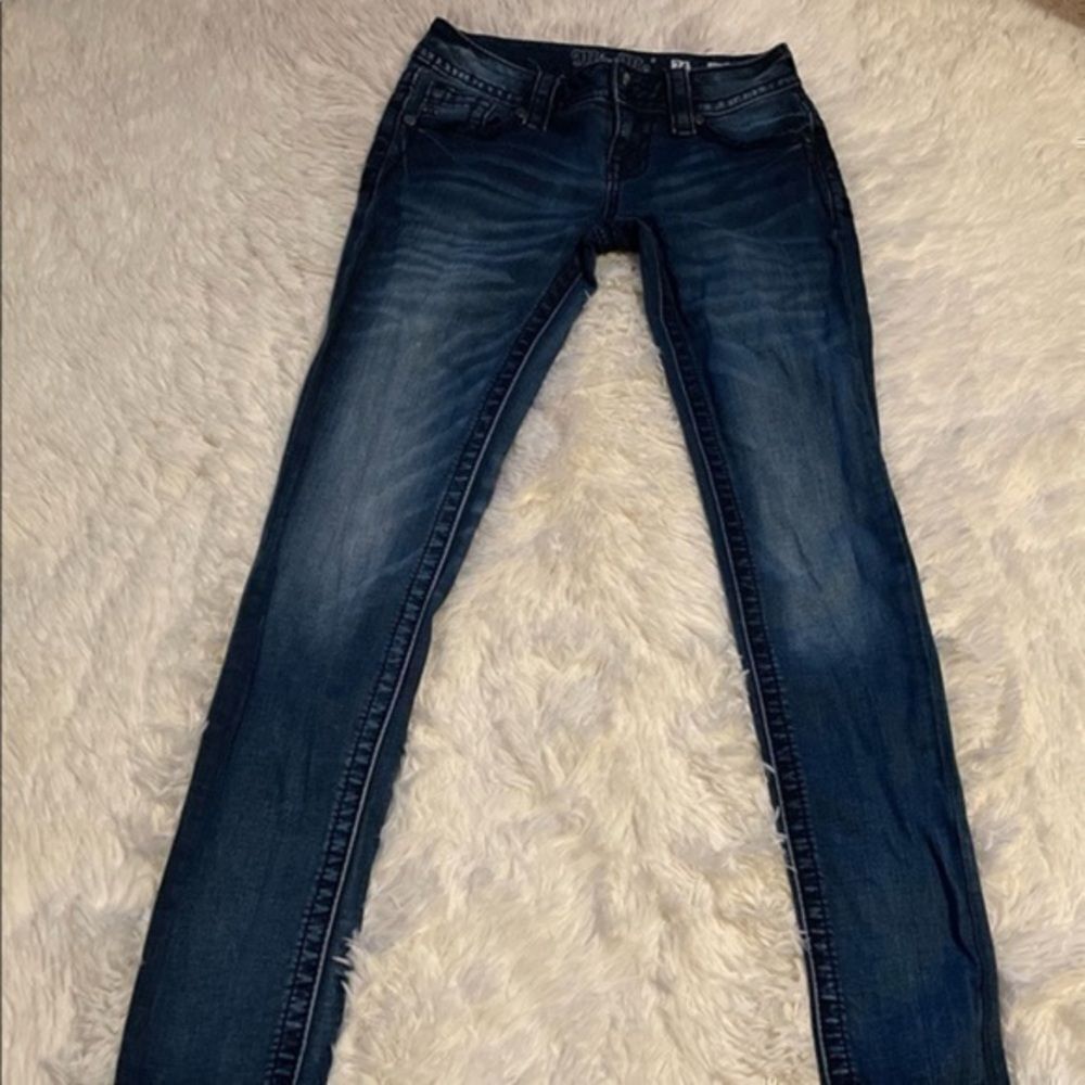 Miss Me signature skinny jeans size 24
